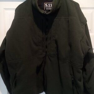 5.11 Tactical Men's 2XL Fleece Liner w/Zip Off Sleeves (From 5-in-1 Jacket)